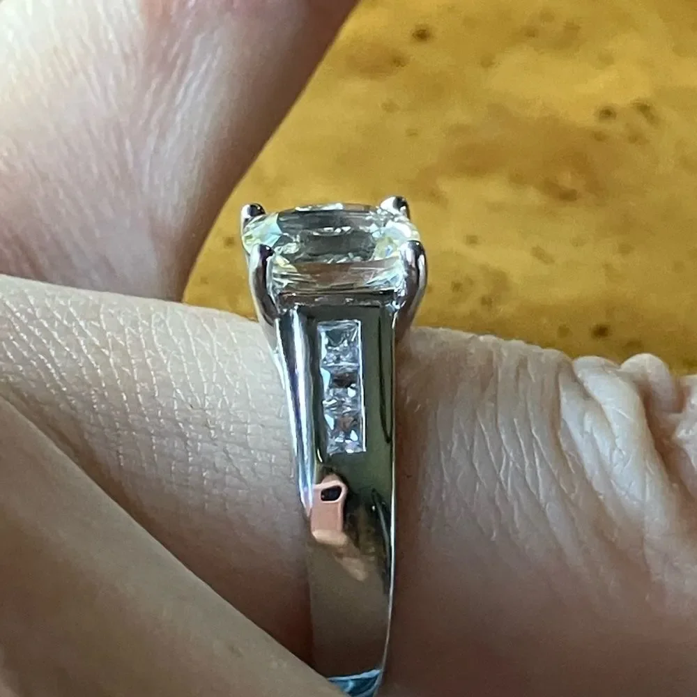 Yellow Labradorite Sterling Silver Ring Size 5.75